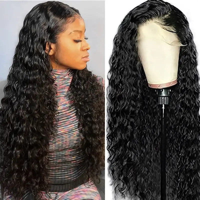 Curly synthetic wig